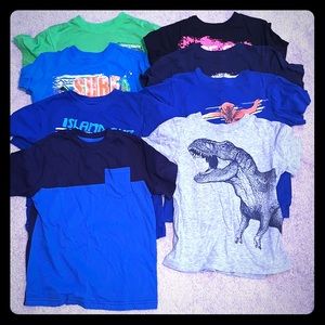 Eight Assorted Boy’s Children’s Place T-Shirts